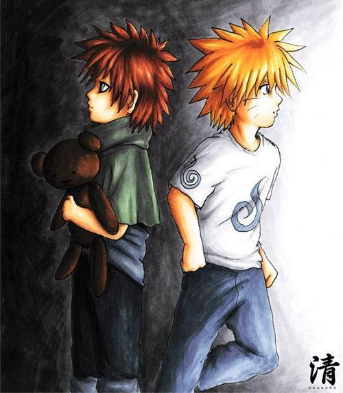 My lovely Gaara-Naruto tandem